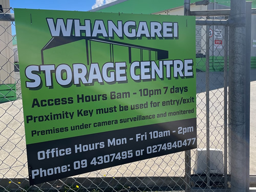 whangarei storage centre